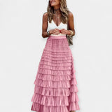 Valerie - Boho-Rock mit Netz-Satin-Verarbeitung