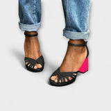 Friederike - Peeptoe-Pumps mit Cut-outs