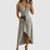Valerie - Elegantes Wickelkleid mit V-Ausschnitt