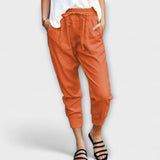 Blaire – Leichte Leinenhose mit Baumwollanteil