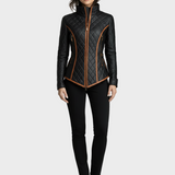 Lillian - Daunenjacke mit Diamantsteppung