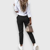 Isabel – Elegante Hochbundhose
