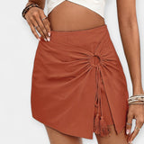 Aneta - Hohe Shorts mit Rock