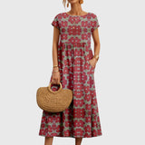 Valencia - Elegantes Blumenkleid