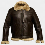 Viktor – Premium-Lederjacke mit Schafswollfutter
