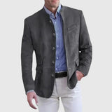 Ondřej - Helle Wildlederjacke mit anspruchsvollem Stil