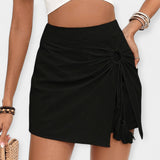 Aneta - Hohe Shorts mit Rock