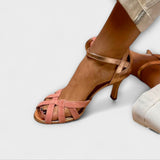 Klothilde - Glamour-Sandaletten in Gold