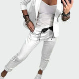 Ella - Damen lockeres Set aus Hose und Blazer