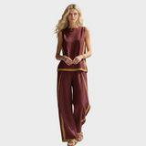 Teresa - Elegantes Set aus Leinenkleidung