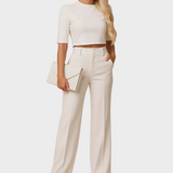Mareen - Passendes Herbstset mit Top und Hose für Frauen
