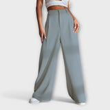 Iara - Hosen mit hohem Bund und weitem Bein