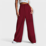 Iara - Hosen mit hohem Bund und weitem Bein