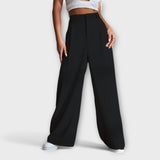 Iara - Hosen mit hohem Bund und weitem Bein