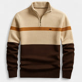 David – Pullover mit Viertelreissverschluss
