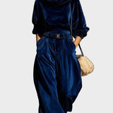 Solenne – lockerer Velour-Set