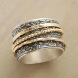 Drehbarer Ring im Vintage Barockstil