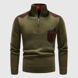 Libuše - Wollpullover mit Reißverschluss