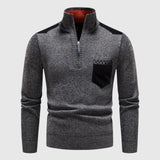 Libuše - Wollpullover mit Reißverschluss