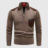 Libuše - Wollpullover mit Reißverschluss