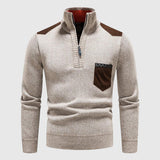 Libuše - Wollpullover mit Reißverschluss
