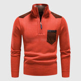 Libuše - Wollpullover mit Reißverschluss