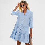 Markéta - Lockeres Midi-Kleid