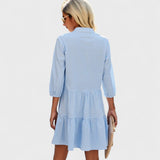 Markéta - Lockeres Midi-Kleid