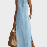 Jimena - Midi-Kleid aus Leinen