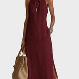 Jimena - Midi-Kleid aus Leinen