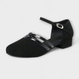 Walburga - Wildleder-Tanzschuhe