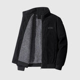 Libuše – Retro-Jacke aus Cord mit Sherpa-Futter