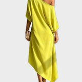 Camila - Elegante asymmetrische Kleid